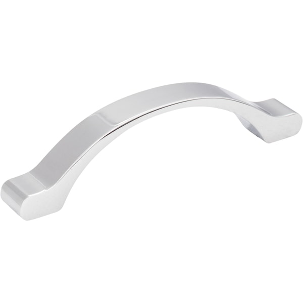 Elements 96 mm Center-to-Center Polished Chrome Arched Seaver Cabinet Pull 511-96PC - main